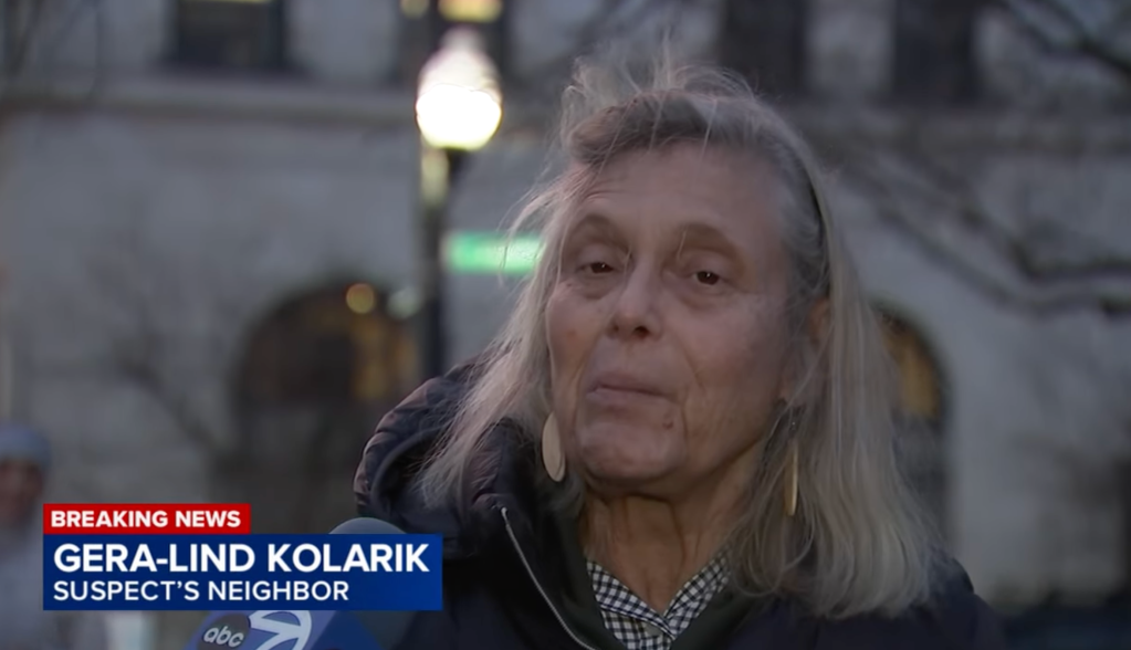 Gera-Lind Kolarik, a suspect's neighbor, interviewed by ABC News.